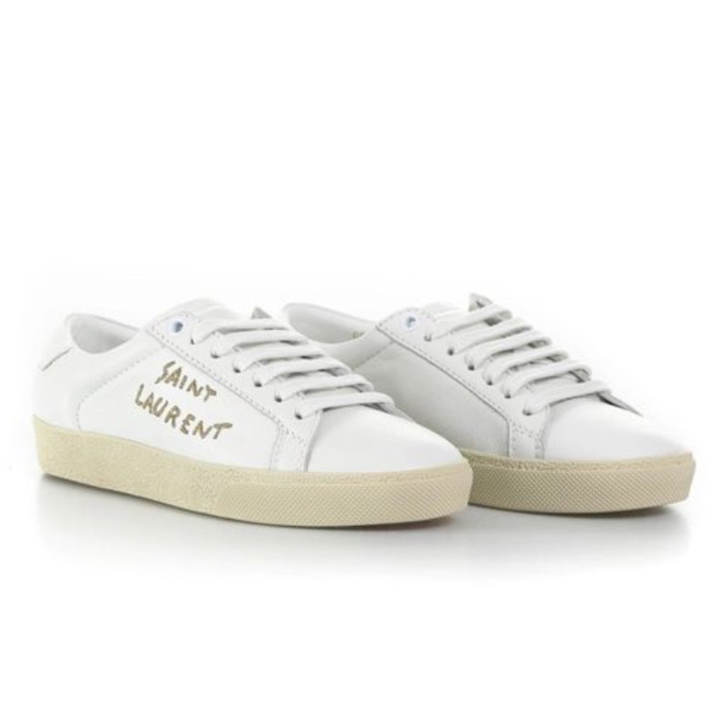 Saint Laurent Court Classic Andy Sneakers 38 Golden Goose Gucci Veja
